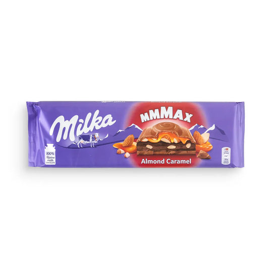 Milka 190G Chop Caramel Almonds